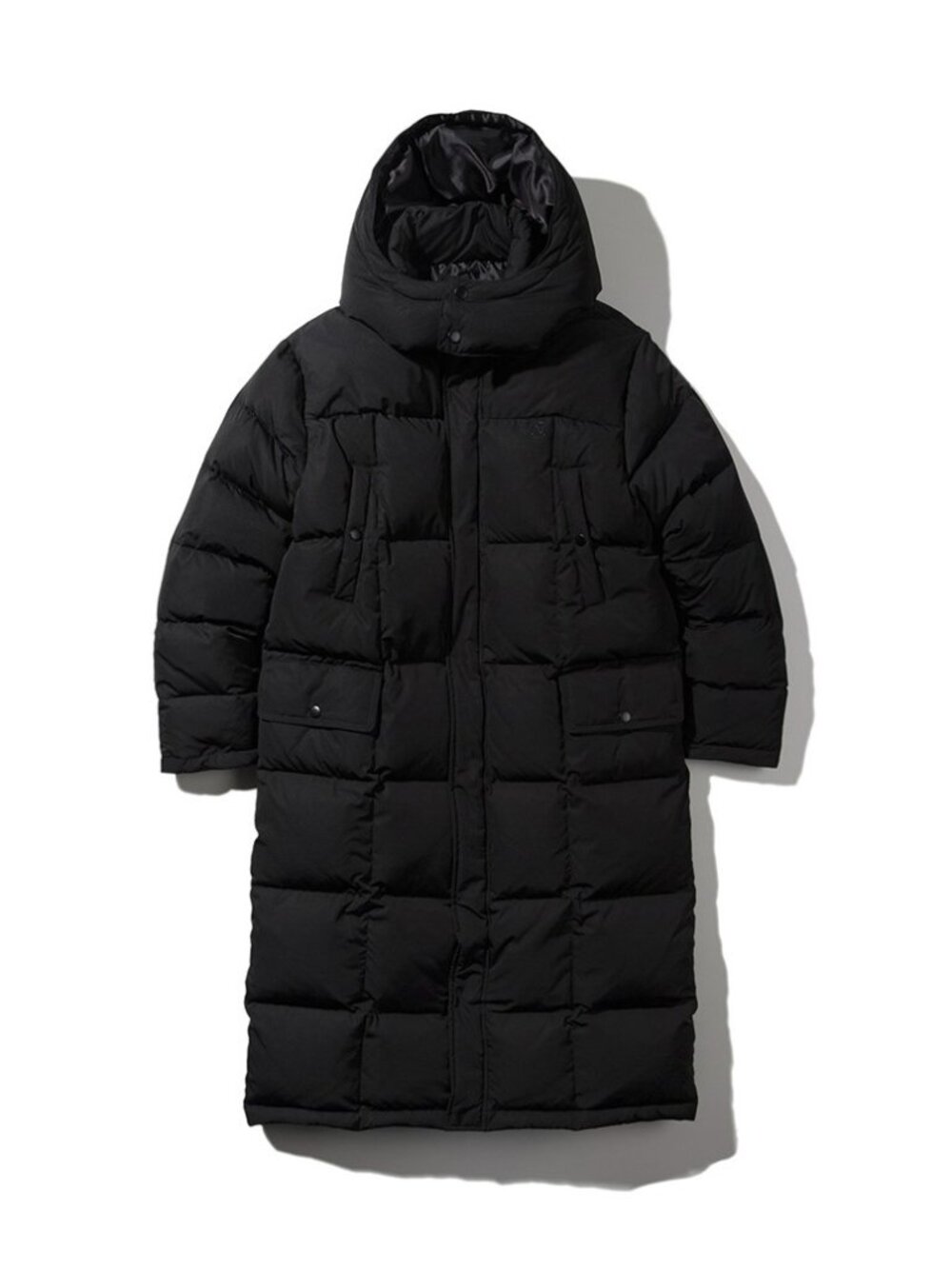 WCONCEPT NONLOCAL Black Long Down Puffer Coat